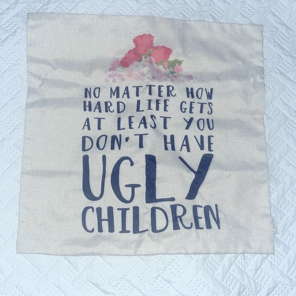 Humorous Pillow Cover , New
